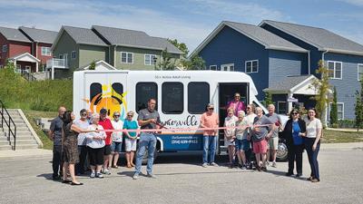 Summerville recently got a new bus to take residents on outings.