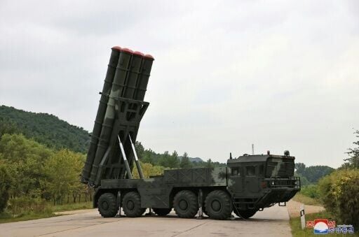 The 400-km range of North Korea's multiple rocket launcher system would encompass the entire South
