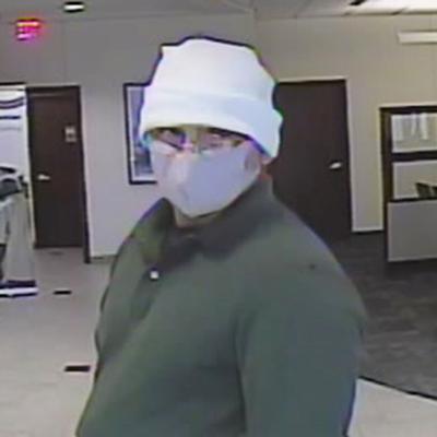 Police are looking for this man suspected of robbing a Commerce Bank in Eureka.