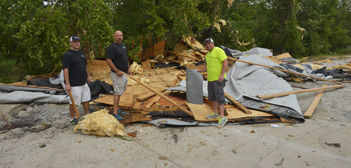 Hoods in House Springs had storm damage