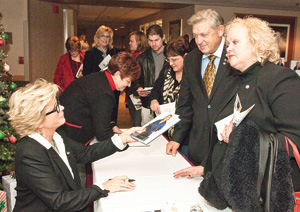 Comtrea event with Meredith Baxter, original play drew crowd of 200-plus