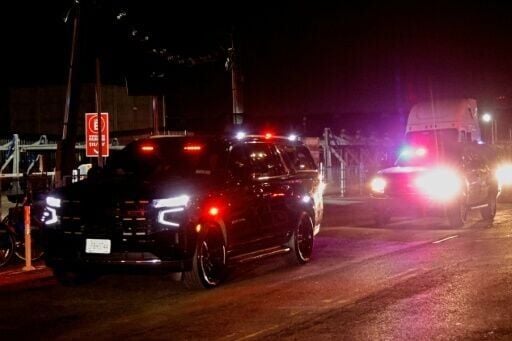 A motorcade believed to be carrying Nicolas Maduro to his federal court appearance departed the Metropolitan Detention Center in Brooklyn