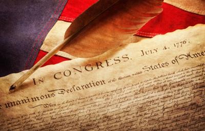 Portrayal of the Declaration of Independence