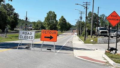 Motorists have seen southbound detours on North Main Street in De Soto. The project will be finished this summer.