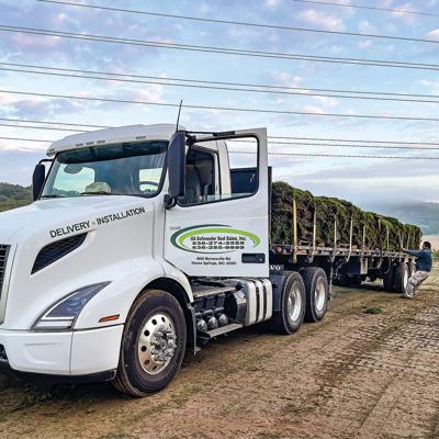 Gil Schroeder Sod Sales truck