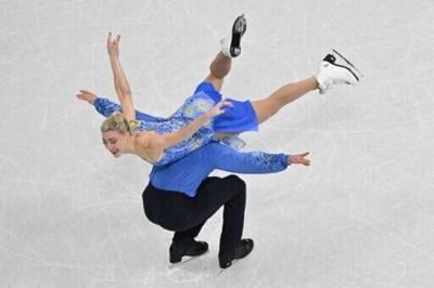 Canada's Piper Gilles and Paul Poirier won Olympic ice dancing bronze