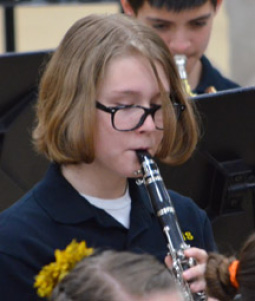 Festus Seventh-Grade Band at Windsor Middle School Music Festival 