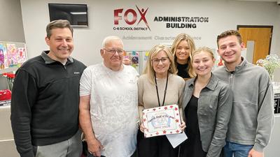 Jamie Willis received the 2024 Fox C-6 School District Support Staff Member of the Year award.