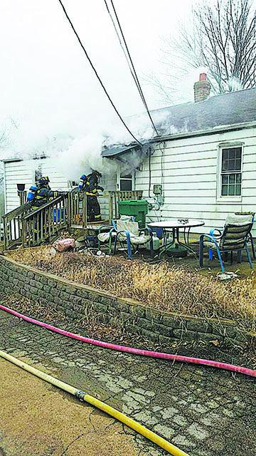 House fire along Hwy. 21 in Hillsboro area