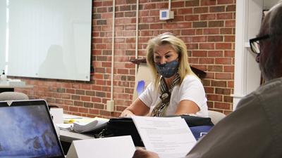 Health Department Board of Trustees member Suzy Davis has been censured.