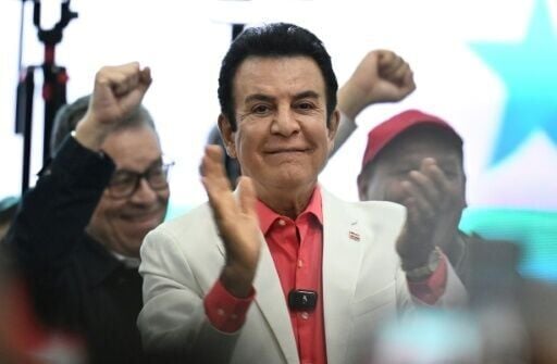 Honduran presidential candidate for the opposition Liberal party Salvador Nasralla was neck-and-neck with rival Nasry Asfura