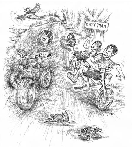 motorzing Katy Trail