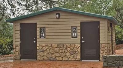 Arnold Farmers Market restroom