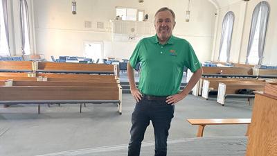 Jim Thomas plans to convert the former De Soto Community Center into a center for music.