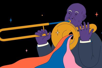 Research finds that jazz musicians use different parts of their brain when improvising, compared with playing something they know.