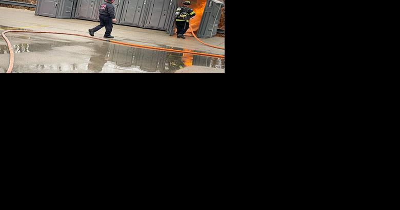 Festus man arrested after portable potty fire | Police Fire - Vimarsana News