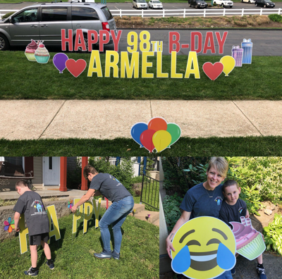 Imperial Couple S New Yard Sign Business Is Booming Business Myleaderpaper Com