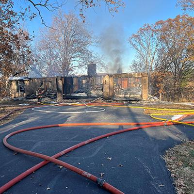 House fire south of Festus traced to lawn mower