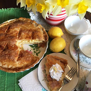Cheesy Lemon Tart