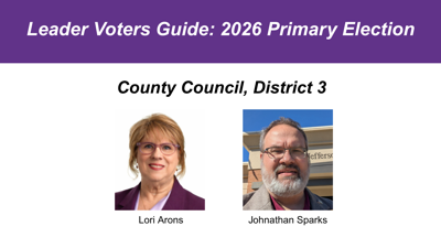 Voters guide: 2026 Primary election county council dist. 3