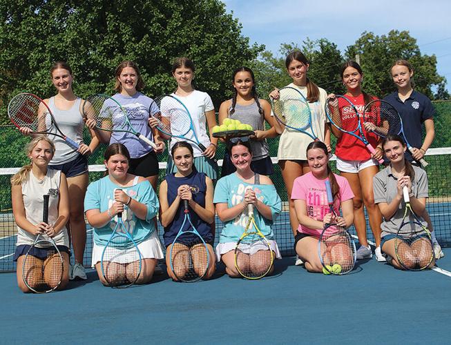 St. Pius girls tennis 2024