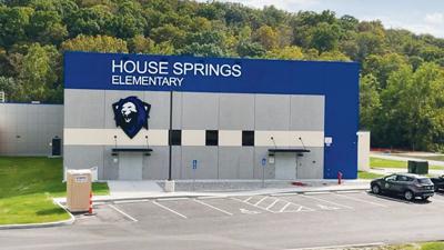 The House Springs Elementary School gym is one of the most recent projects the school district completed.
