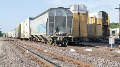 Union Pacific Railroad car shop