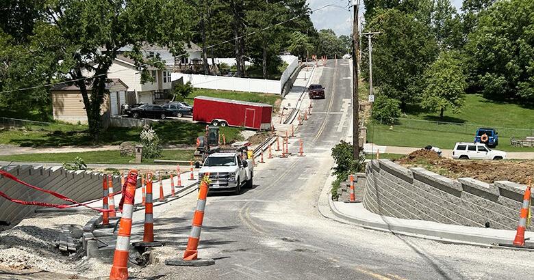 Base repair extends work on Lonedell Road