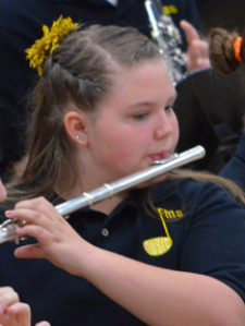 Festus Seventh-Grade Band at Windsor Middle School Music Festival 
