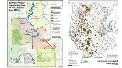 Environmental Protection Agency Old Lead Belt Jefferson County