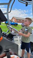 Hundreds show up for Rock Fire headquarters event