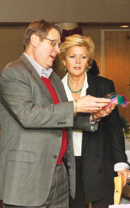 Comtrea event with Meredith Baxter, original play drew crowd of 200-plus