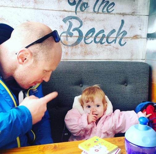 Grieving dad tackles Three Peaks challenge while carrying weight of late daughter