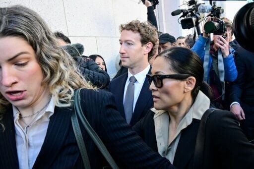 Meta CEO and Chairman Mark Zuckerberg arrives at Los Angeles Superior Court ahead of the social media trial tasked to determine whether social media giants deliberately designed their platforms to be addictive