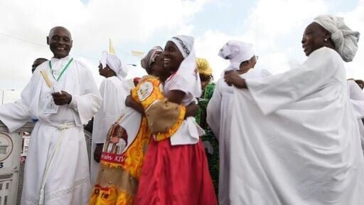 Joyous atmosphere on streets of Douala ahead of arrival of Pope Leo XIV