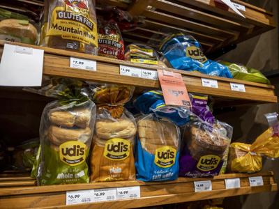 Gluten Free Foods on Shelf