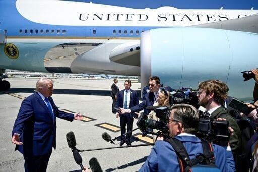 US President Donald Trump says he scrapped a trip by his envoys to attend peace talks with Iran because he was unimpressed with Tehran's negotiating position