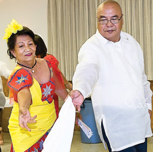 About 350 people attended the Ethnic Taste-Tease and Dinner-Dance held at Good Shepherd Catholic Church in Hillsboro 