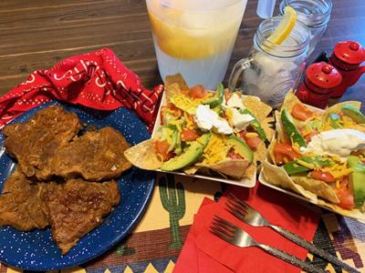Slow-Cooked Barbecue Pork, Tasty Taco Salad
