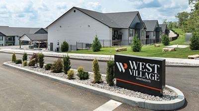 The West Village Apartments in Festus are already being leased.
