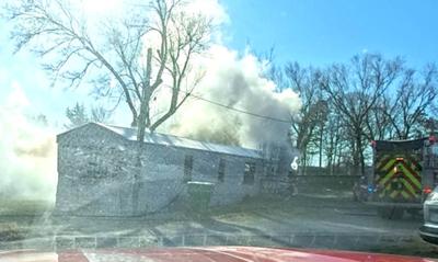 Two pets die in mobile home fire south of De Soto