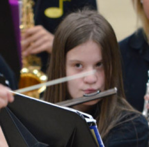 Festus Seventh-Grade Band at Windsor Middle School Music Festival 