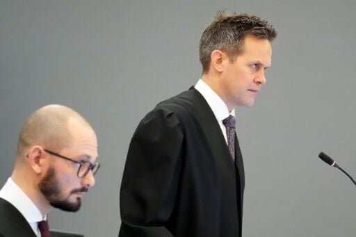 State prosecutor Sturla Henriksboe spoke at the opening of the trial