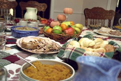 Thanksgiving meal