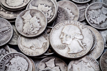 silver coins