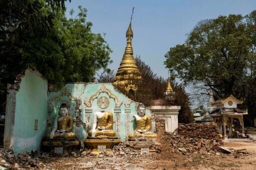 Myanmar's ancient capital Mandalay bore the brunt of damage in the 7.7-magnitude quake
