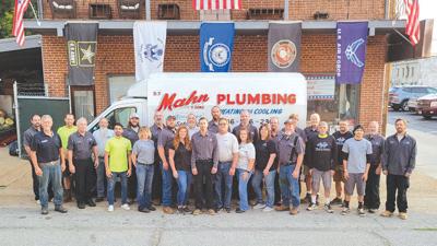 B.F. Mahn & Sons has been housed in the same two-story brick building at 112 W. Clement in De Soto since it opened in 1868.