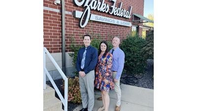 From left, vice president and senior loan officer Ryan Vangilder and loan officers Barbie Stutts and August Kirn.