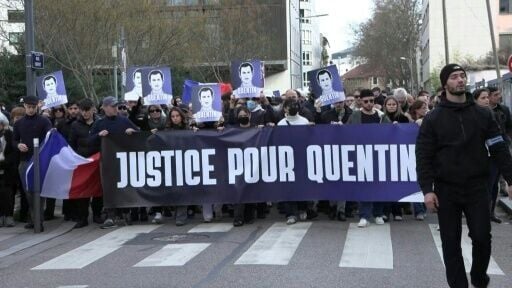 Hundreds march in Lyon in tribute to slain far-right activist
