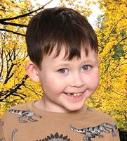 Theodore Edwin 'Teddy' Kelly-Clark, 4, De Soto